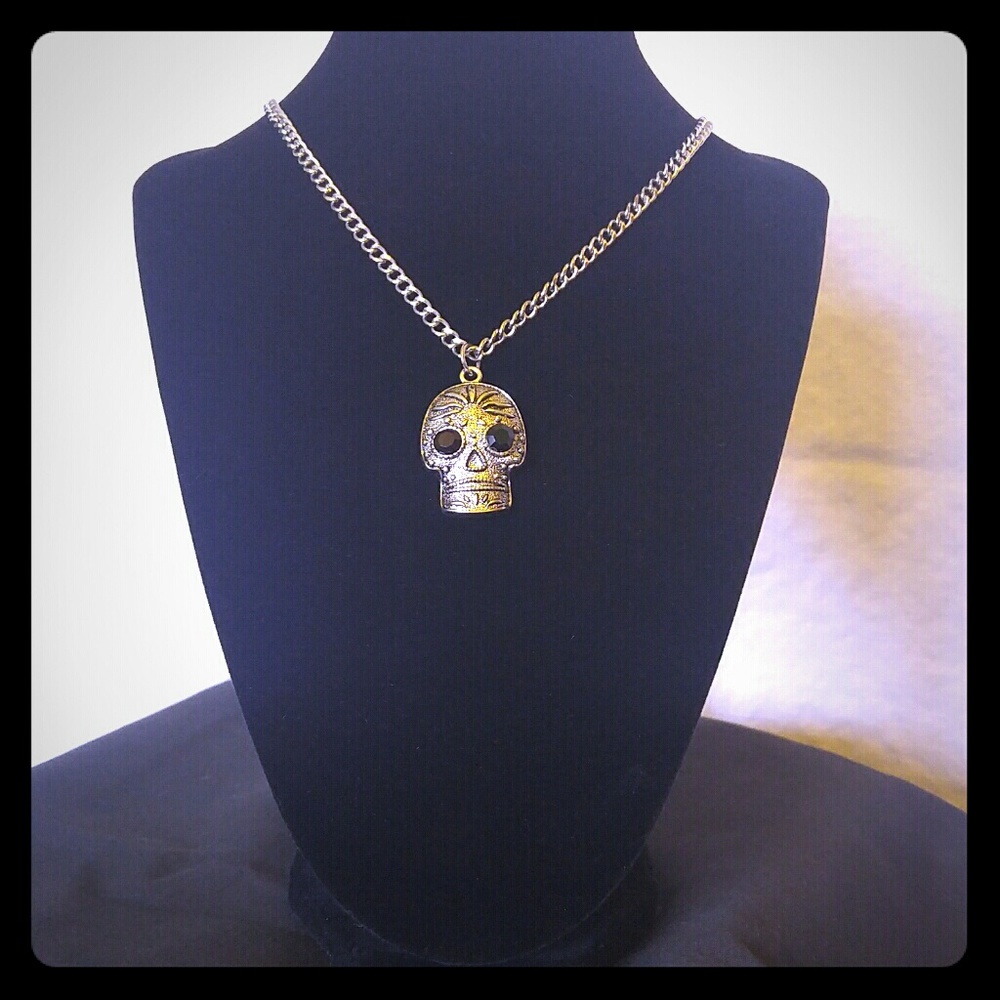 FINAL MARKDOWN- Sugar Skull Necklace